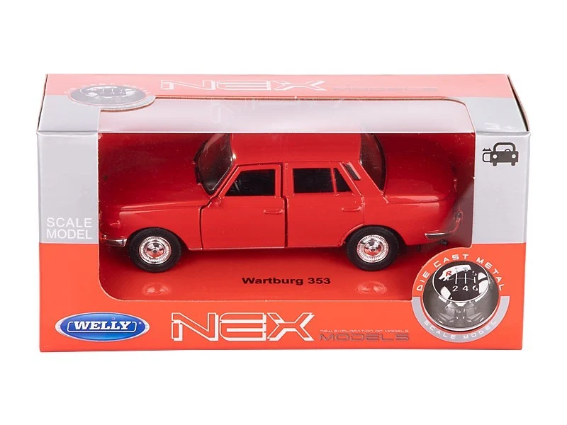 Model 1:34, WARTBURG 353, crveni (A884W353C)