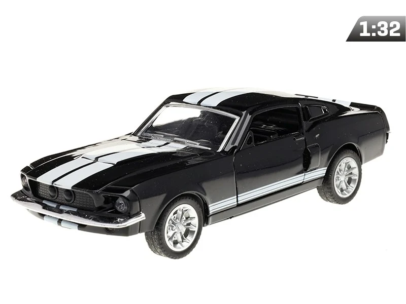 Model 1:38, Shelby 1965 GT 350, crni, crni