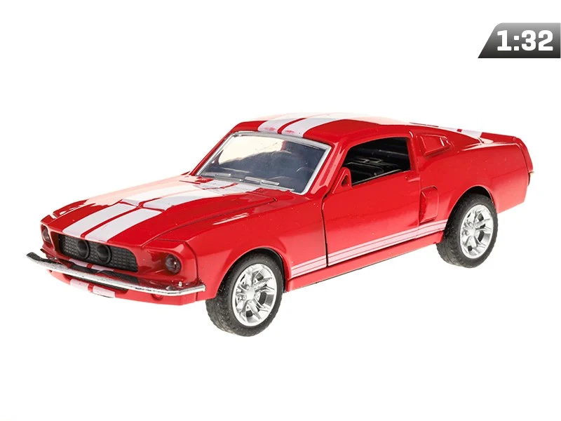 Model 1:38, Shelby 1965 GT 350, crveni, crveni
