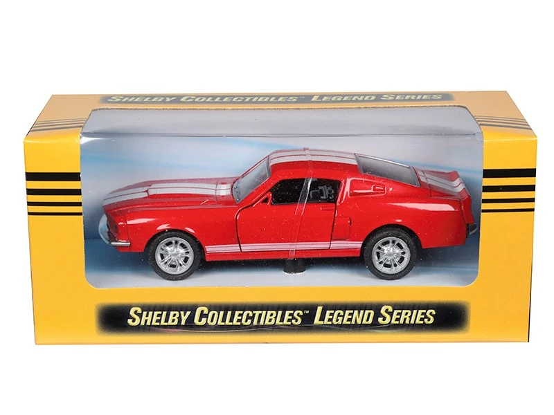 Model 1:38, Shelby 1965 GT 350, crveni, crveni