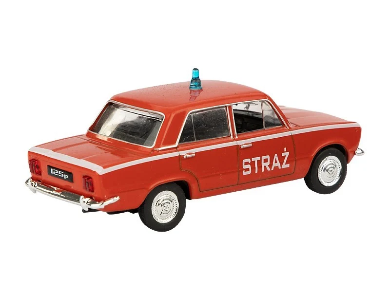 Model 1:43, Fiat 125p Guard, crveni