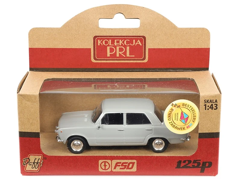 Model 1:43, FIAT 125P PRL, sivi