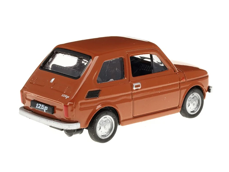 Model 1:43, FIAT 126P PRL, smeđi, smeđi