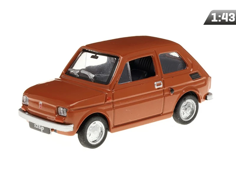 Model 1:43, FIAT 126P PRL, smeđi, smeđi