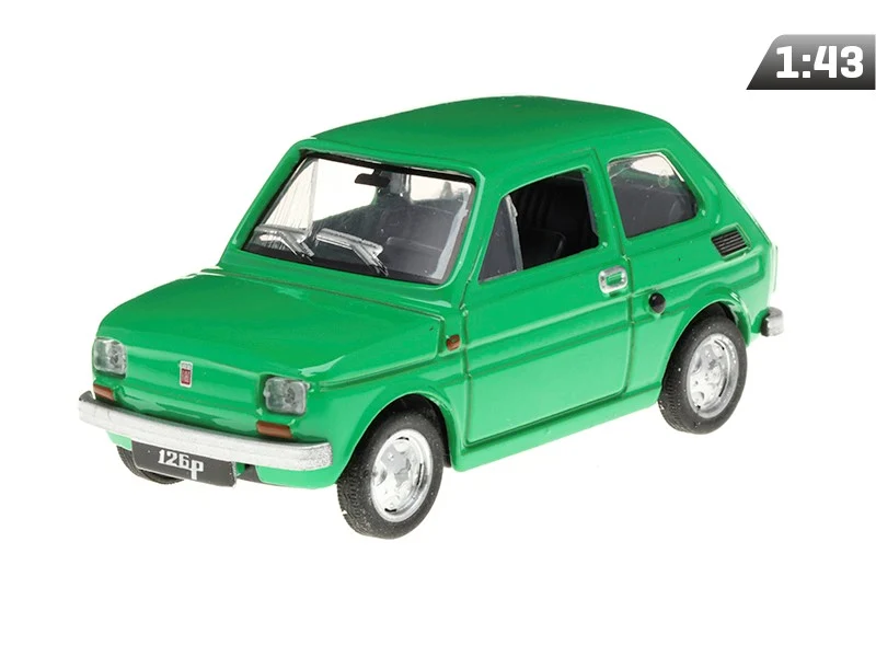 Model 1:43, FIAT 126P PRL, zeleni