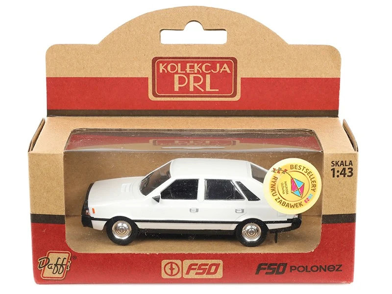Model 1:43, FSO POLONEZ PRL, bijele boje