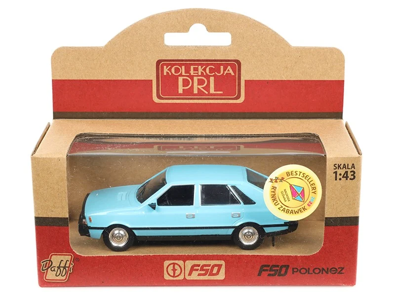 Model 1:43, FSO POLONEZ PRL, plave boje