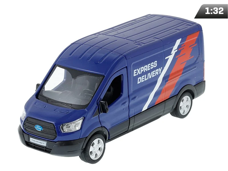 Model 1:43, RMZ Ford Transit Van, 2018, plave boje