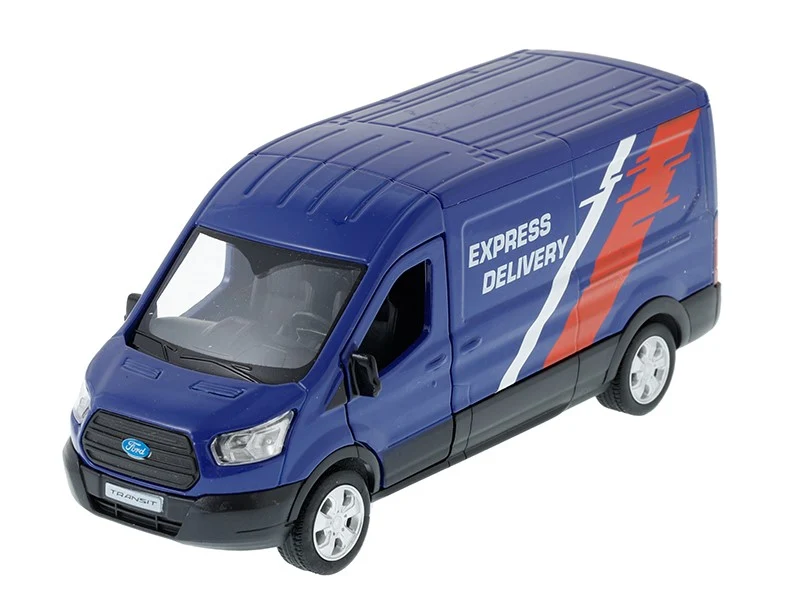Model 1:43, RMZ Ford Transit Van, 2018, plave boje