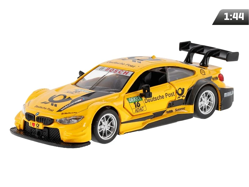 Model 1:44 BMW M4 DTM, žuti