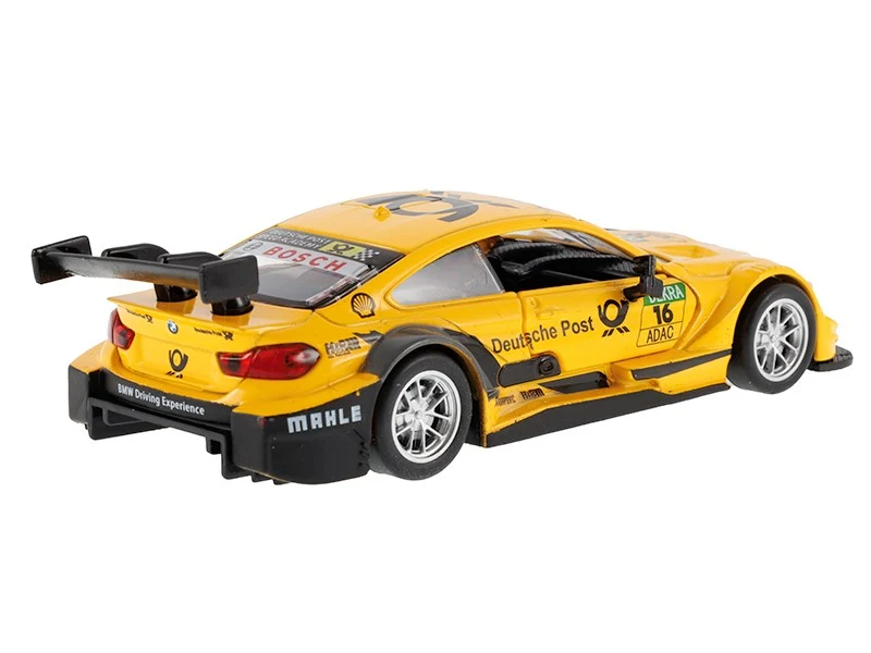 Model 1:44 BMW M4 DTM, žuti