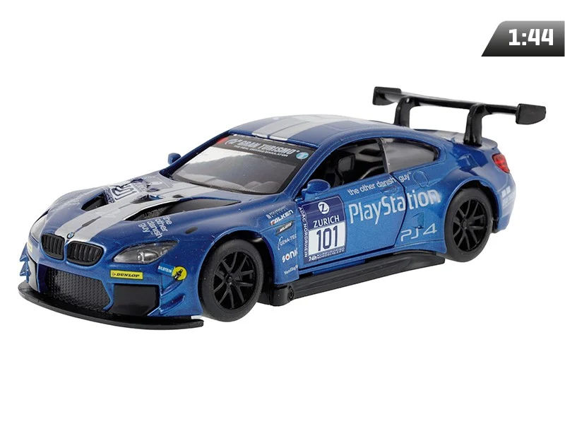 Model 1:44 BMW M6 GT3, plavi