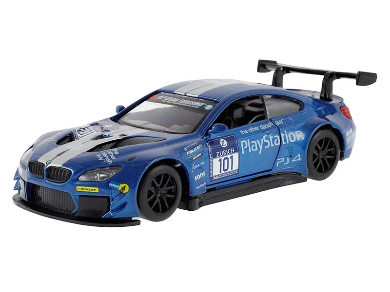 Model 1:44 BMW M6 GT3, plavi
