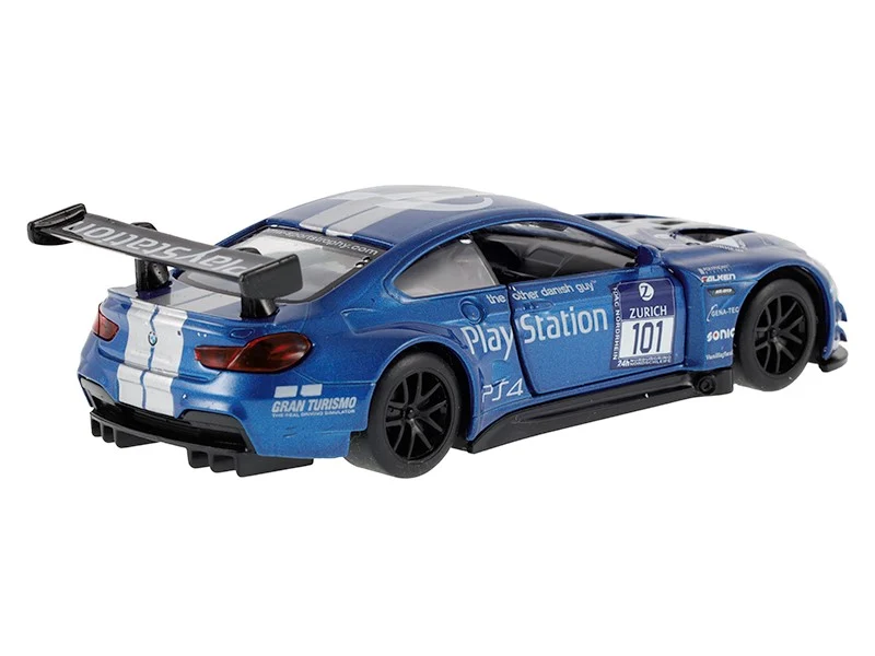 Model 1:44 BMW M6 GT3, plavi