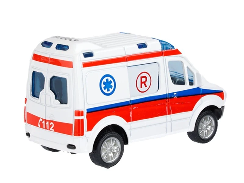Model 1:50, Mercedes-Benz Sprinter Mini, EMERGENCY, bijeli