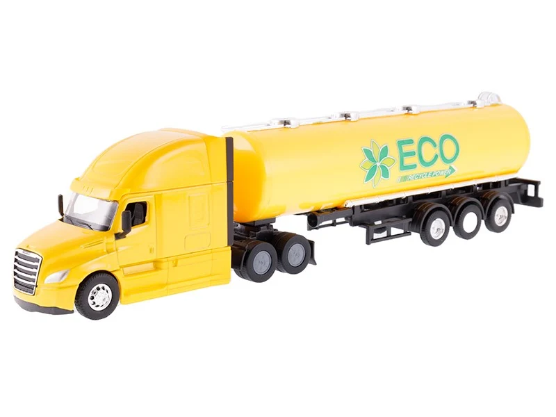 Model 1:64, CASCADIA Freightleiner, cisterna, žuta