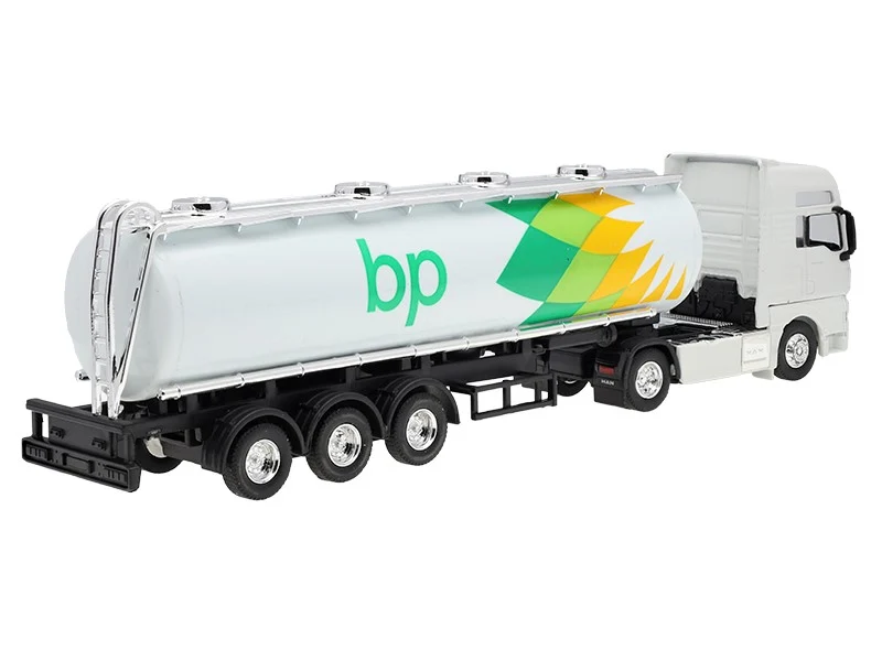 Model 1:64, MAN TGX XXL, bijeli tegljač, BP cisterna