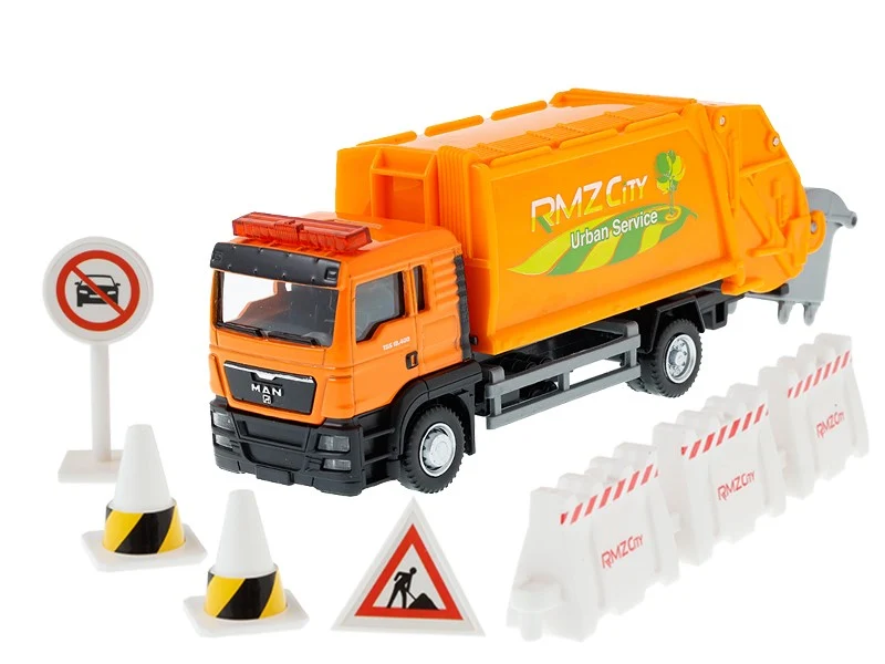 Model 1:64, RMZ City MAN kamion za odvoz smeć + dodaci