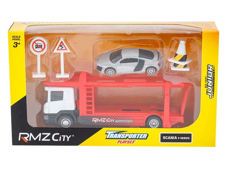 Model 1:64, RMZ City Scania - tegljač + dodaci
