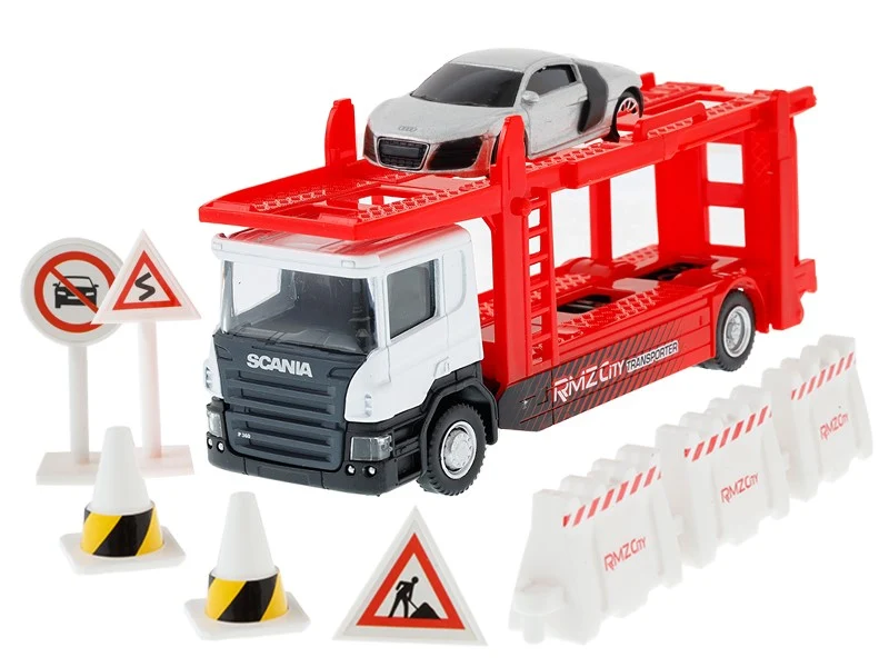 Model 1:64, RMZ City Scania - tegljač + dodaci