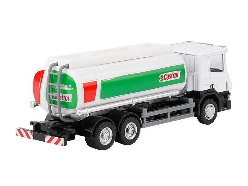 Model 1:64, SCANIA P-serija, Castrol cisterna, bijela