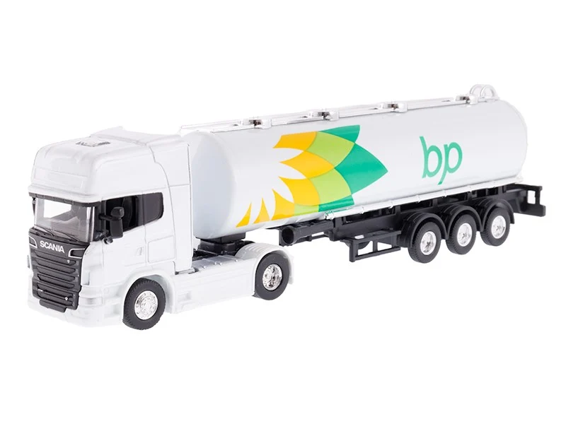 Model 1:64, SCANIA V8 R730, BP, bijeli