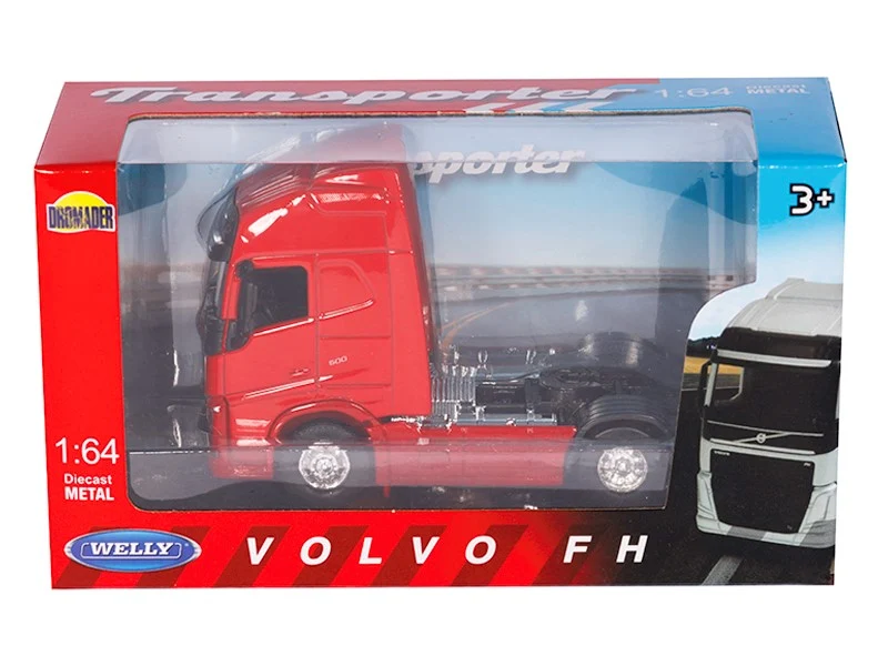 Model 1:64, VOLVO FH, tegljač, crveni (C00802VFCC)