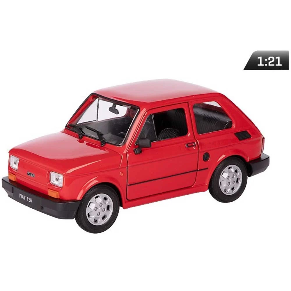 Model automobila – Fiat 126p PRL (1:21, crvena)