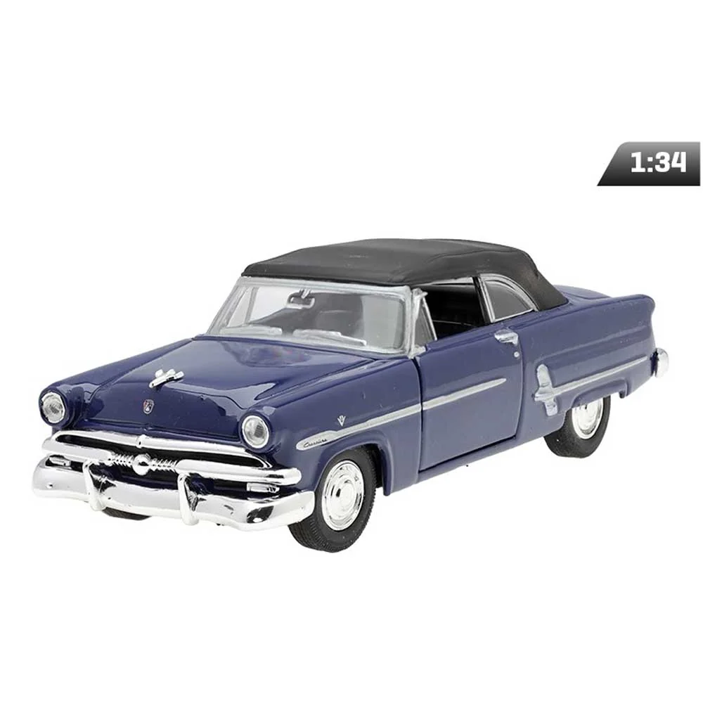 Model automobila Ford Crestline Sunliner 1953 1:34 – tamnoplava metalik izvedba