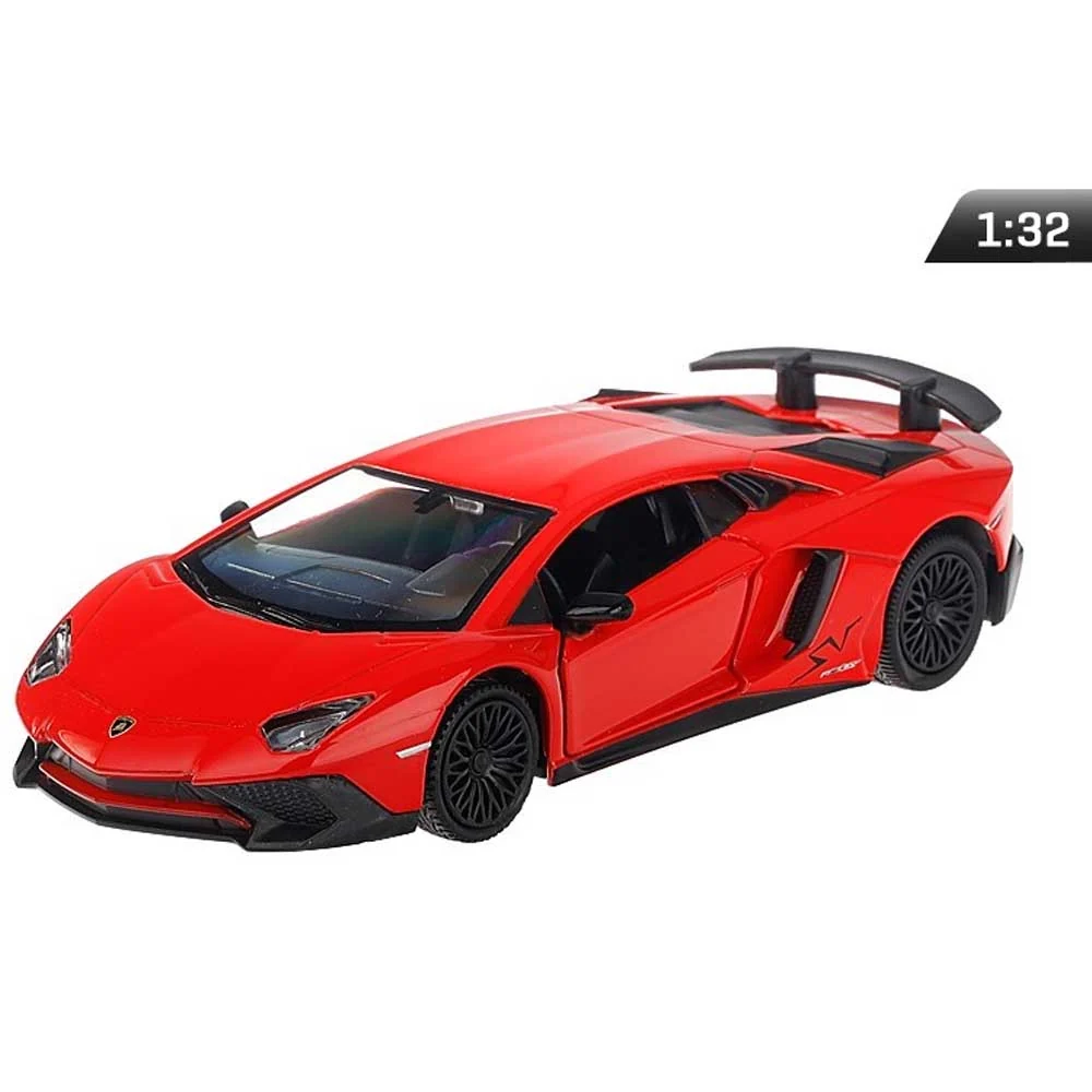 Model automobila Lamborghini Aventador LP750-4 SV 1:32 – RMZ, crvena