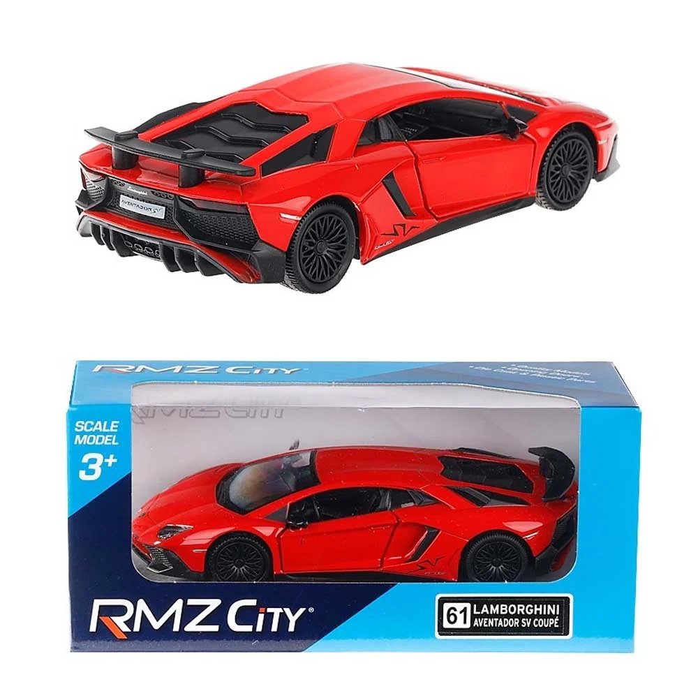 Model automobila Lamborghini Aventador LP750-4 SV 1:32 – RMZ, crvena