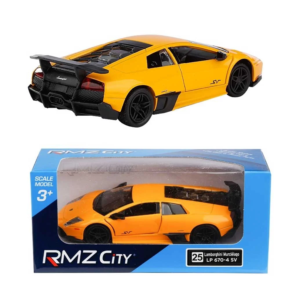 Model automobila Lamborghini Murcielago LP670-4 SV 1:32 – RMZ, žuta