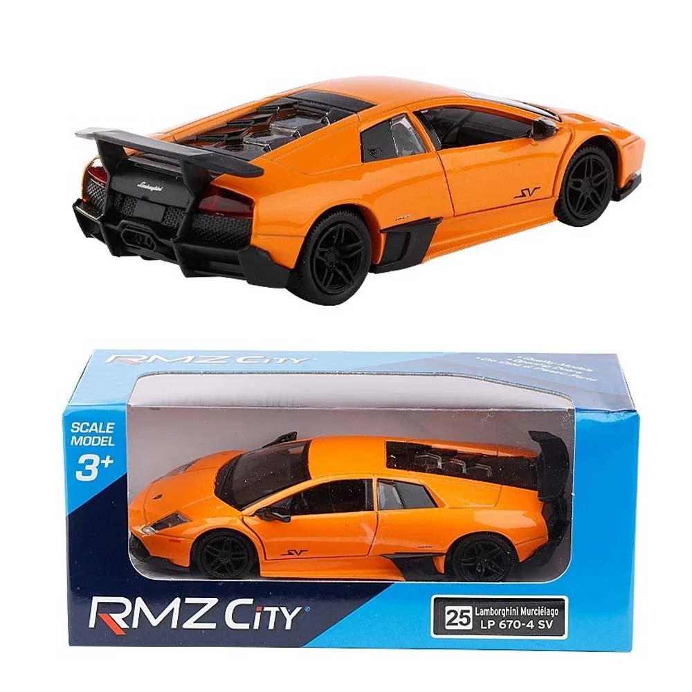 Model automobila Lamborghini Murciélago LP670-4 SV 1:32 – RMZ, narančasta
