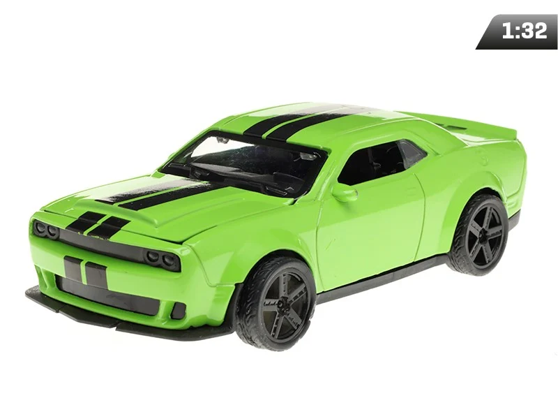 Model Dodge Challenger CRASH CAR, akvamarin (A02400SL)