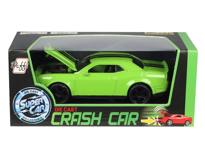 Model Dodge Challenger CRASH CAR, akvamarin (A02400SL)