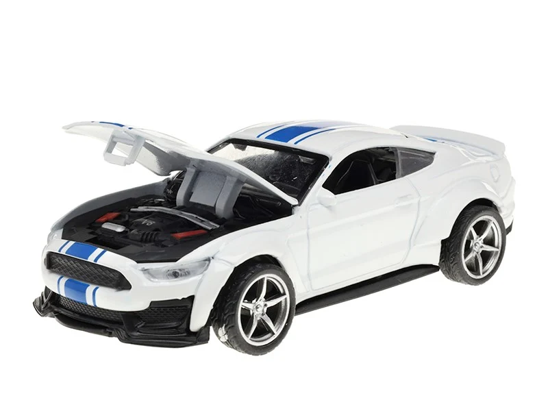 Model Dodge Challenger CRASH CAR, bijeli (A02400B)