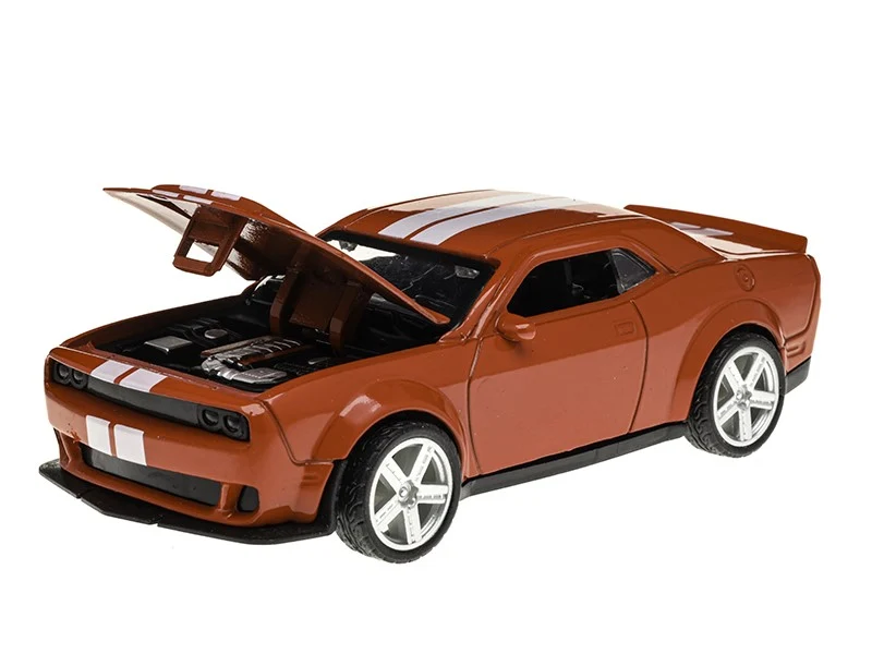 Model Dodge Challenger CRASH CAR, crveni (A02400C)