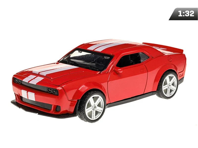Model Dodge Challenger CRASH CAR, crveni (A02400C)