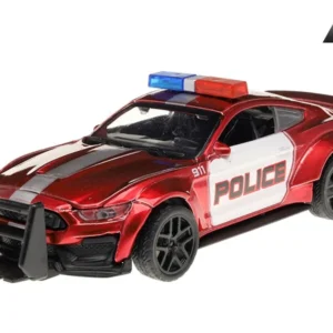 Model Dodge Challenger CRASH CAR, policija, crveni (A02400PC)