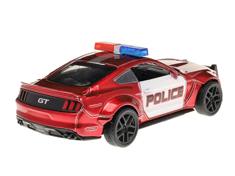 Model Dodge Challenger CRASH CAR, policija, crveni (A02400PC)