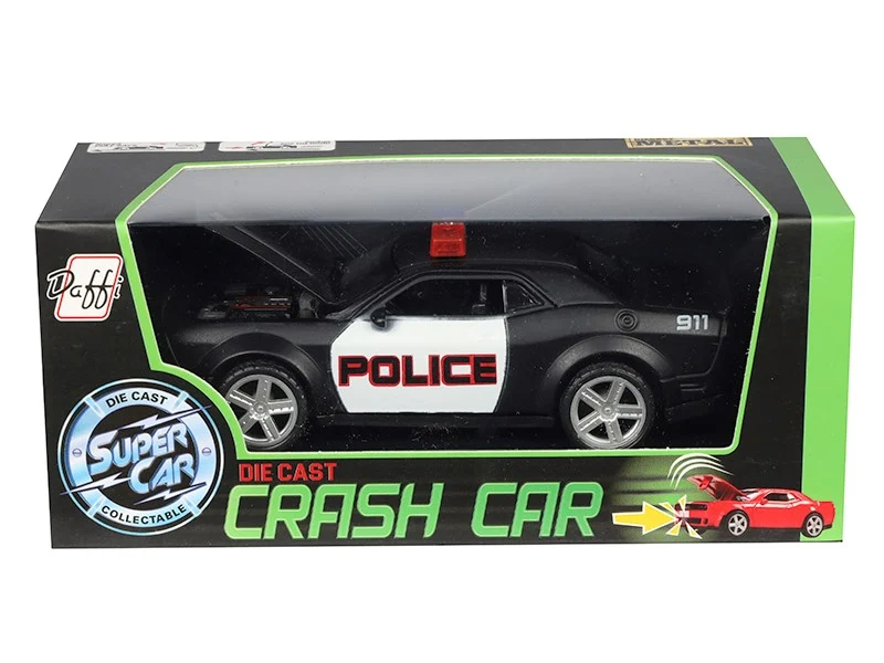 Model Dodge Challenger Police, crni (A02400PCZ)
