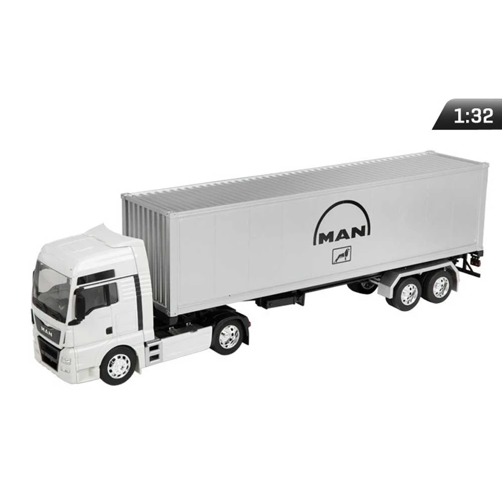 Model kamiona MAN TGX 1:32 – bijelo-srebrna