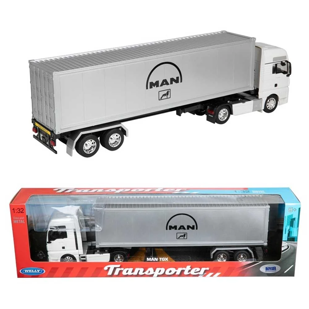 Model kamiona MAN TGX 1:32 – bijelo-srebrna