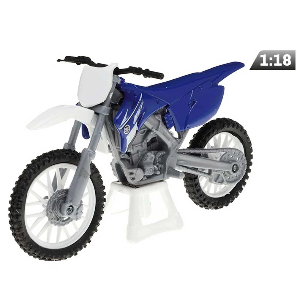 Model motocikla – Yamaha YZ 450F (1:18, plava)