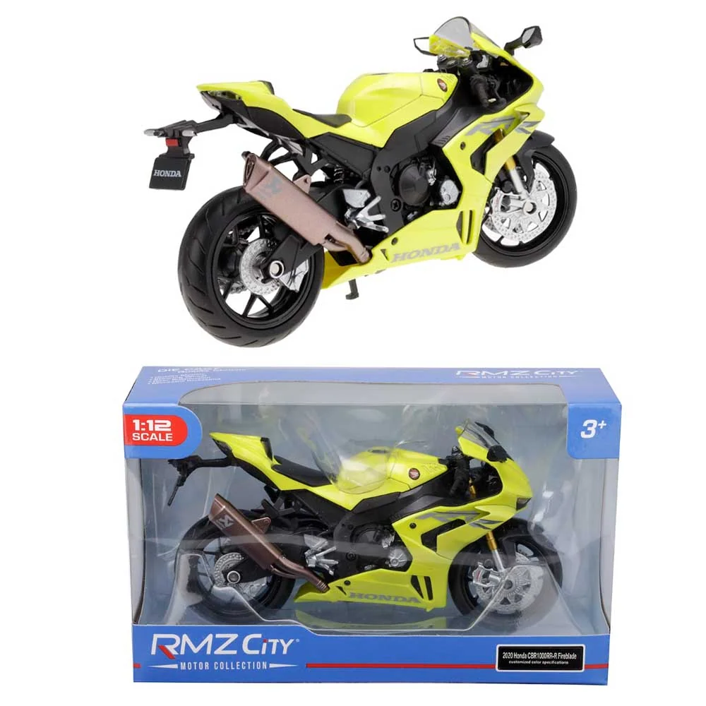 Model motora – Honda CBR1000RR-R Fireblade 2020 (1:12, žuta)