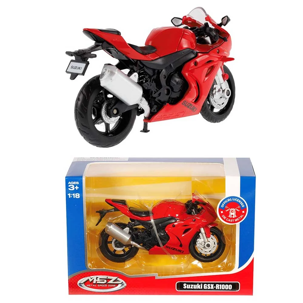 Model motora – Suzuki GSX-R1000 (1:18, crvena)