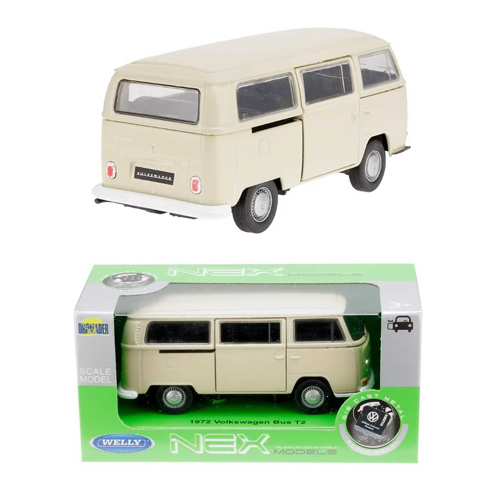 Model Volkswagen Bus T2 1972 – 1:34, krem boja