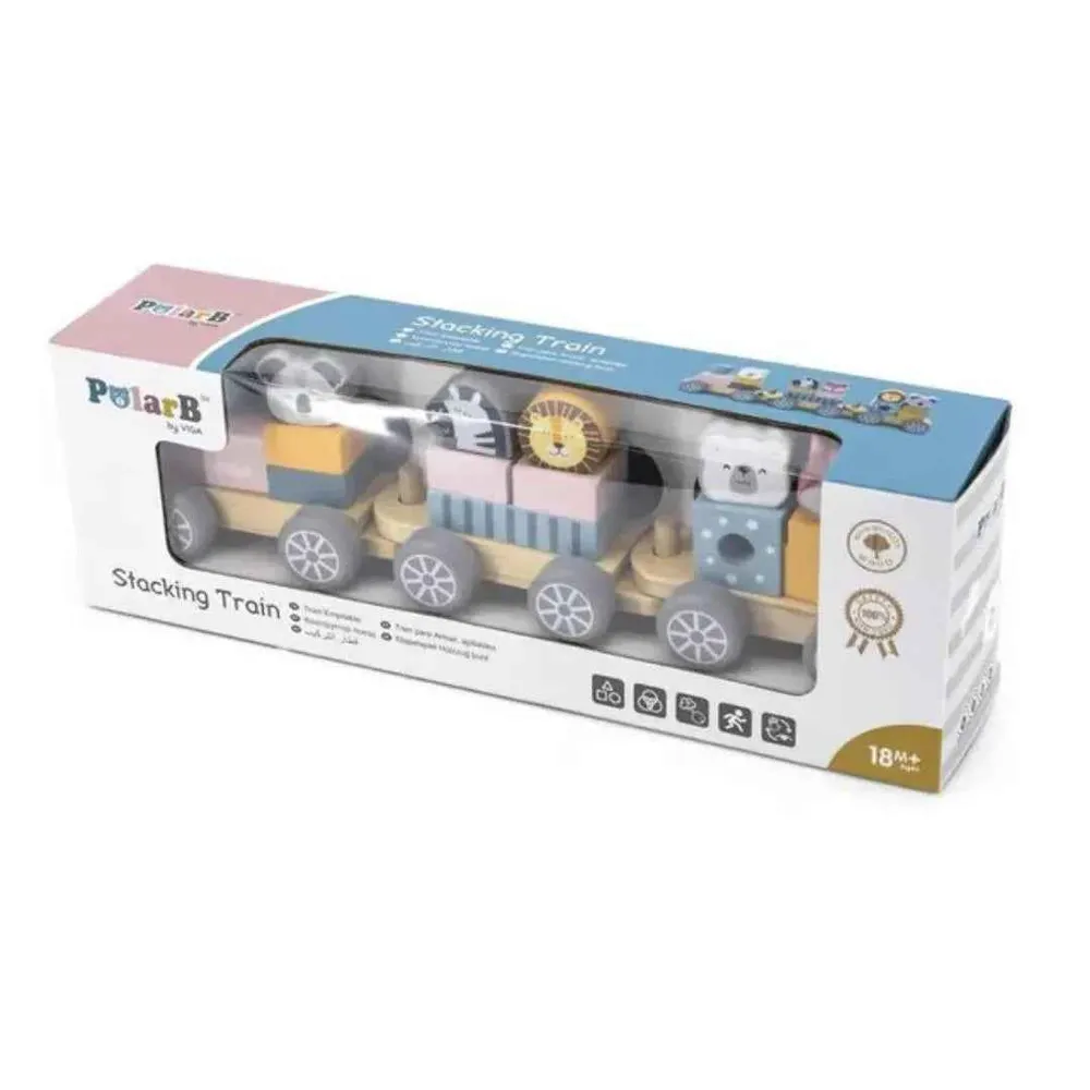 PolarB® Drveni aktivnostni vlak