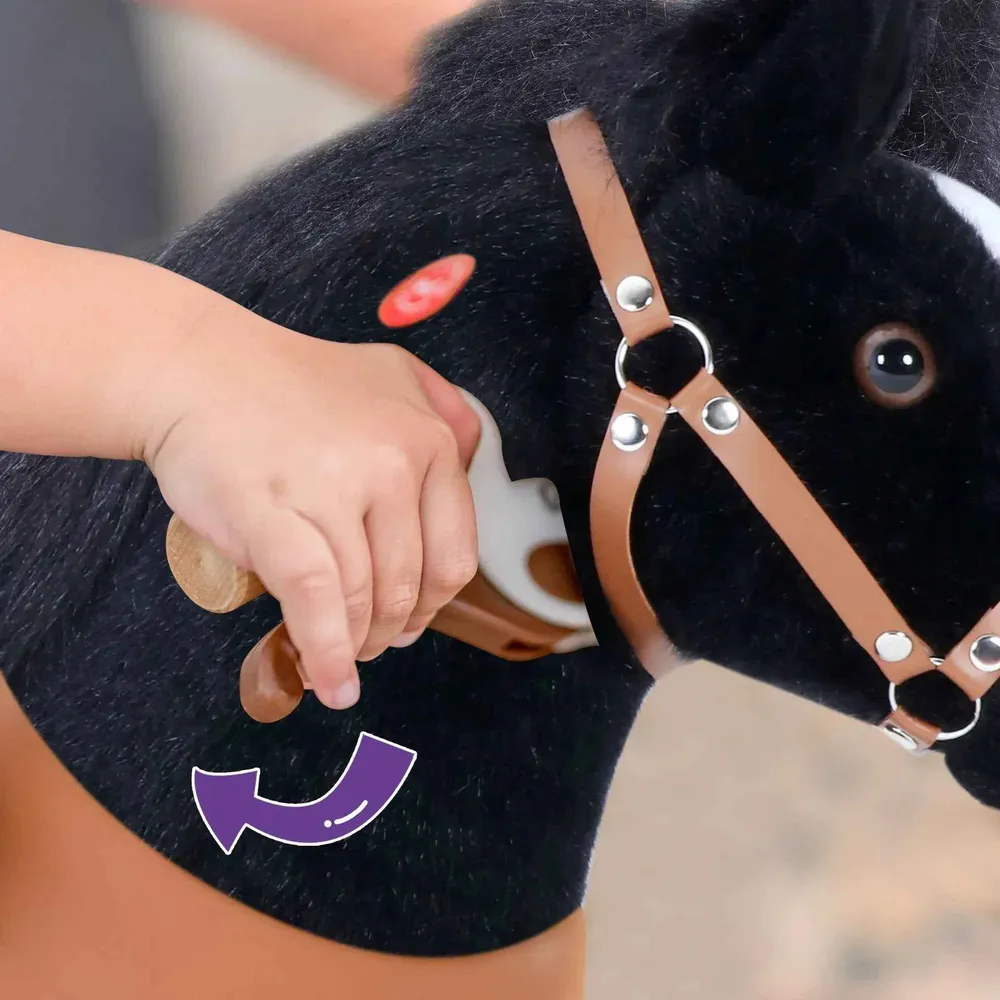 PonyCycle® Pony na kotačima - Black White Hoof (3-4G)