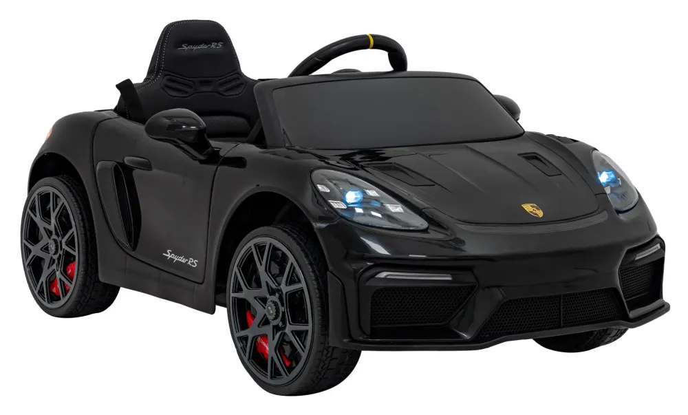 Porsche 718 vehicle Black MP4